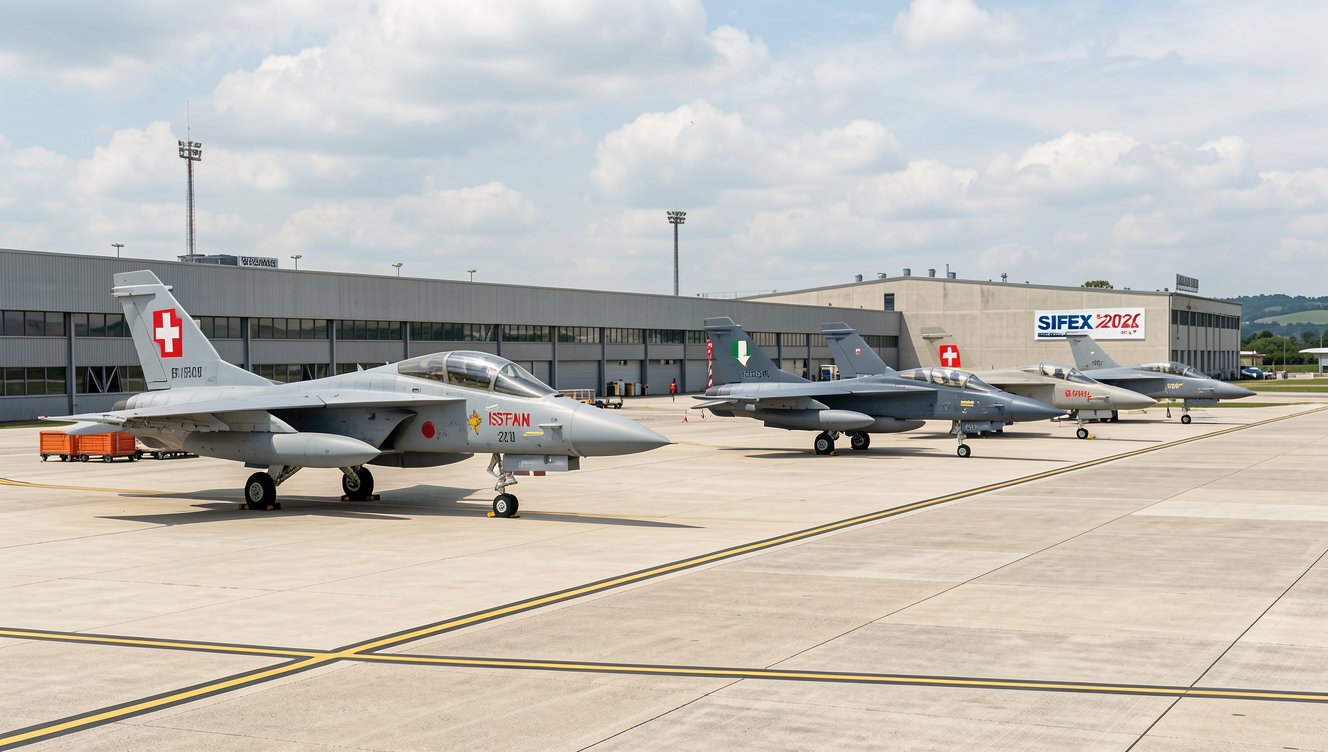 Swiss and Italian Jets Team Up for SIFEX 2026