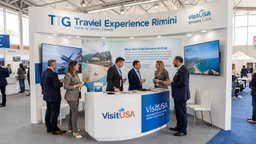 VisitUSA and BrandUSA push 2027 travel at TTG Rimini