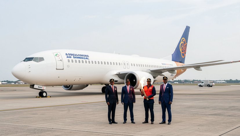 Air Senegal Delivers 2026 Youth Olympic Flame