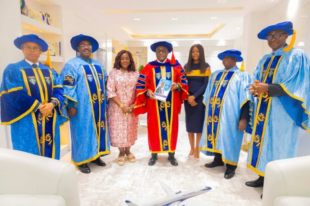 Air Peace Boss Allen Onyema Receives Fourth Honorary