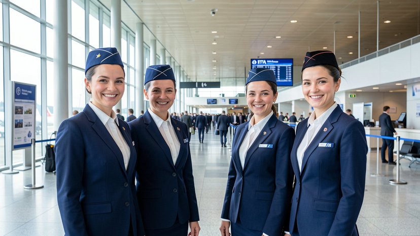 ITA Airways Lets Its Crew Design Its New 2027 Uniforms
