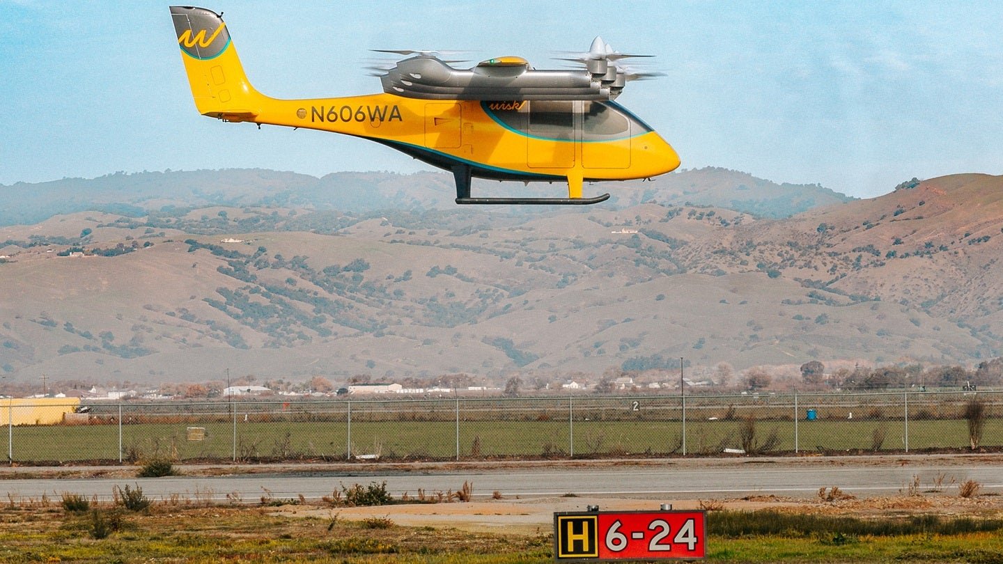 Wisk Flies Its Generation 6 Autonomous eVTOL